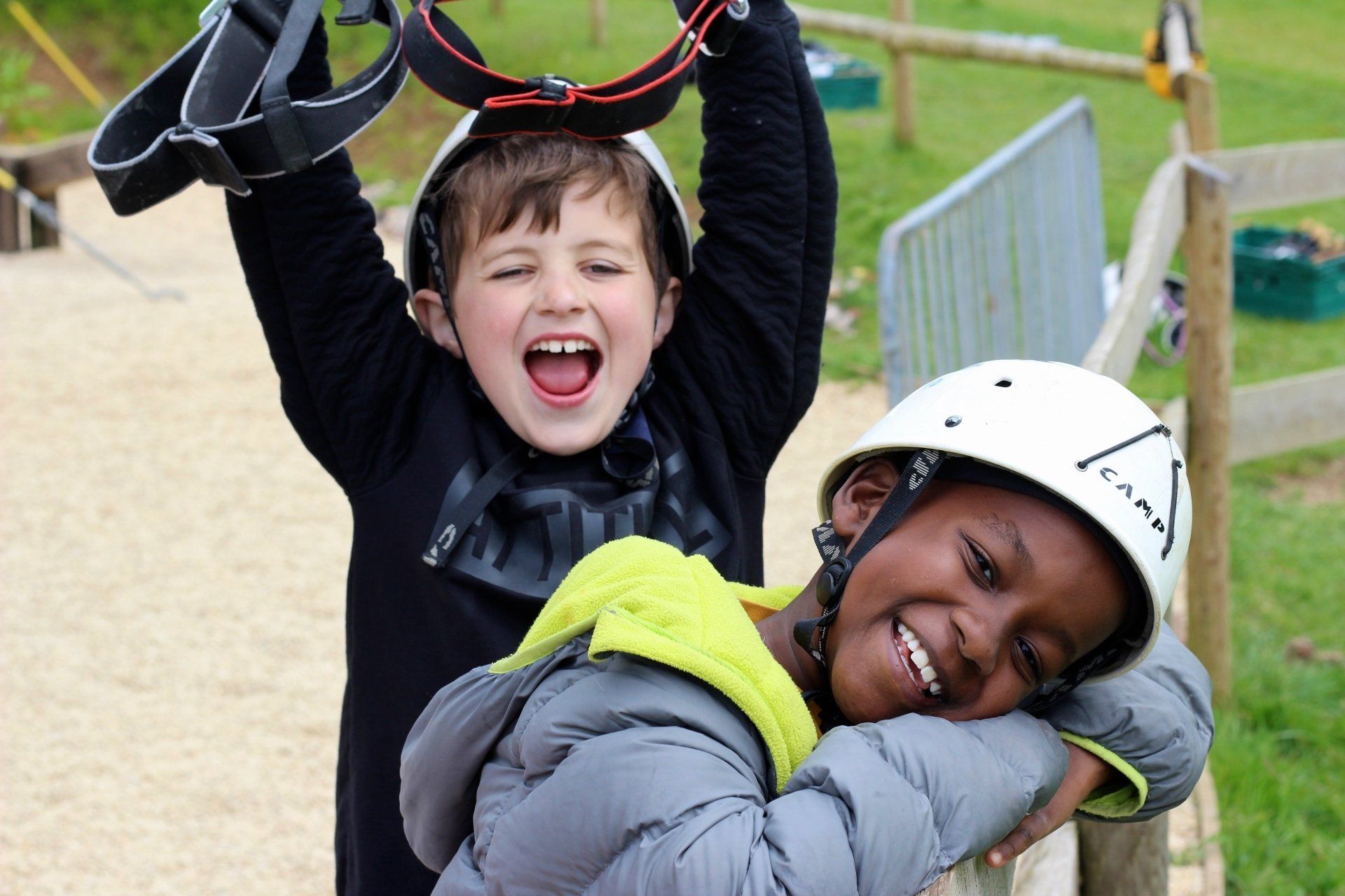 Cub Scouts on an adventure